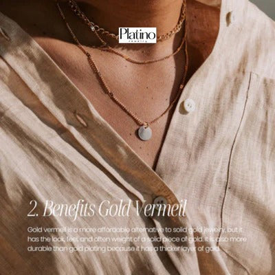 Benefits Gold Vermeil