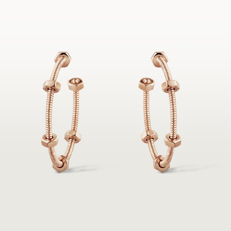 18K Ecrou De Earrings