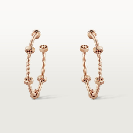 18K Ecrou De Earrings