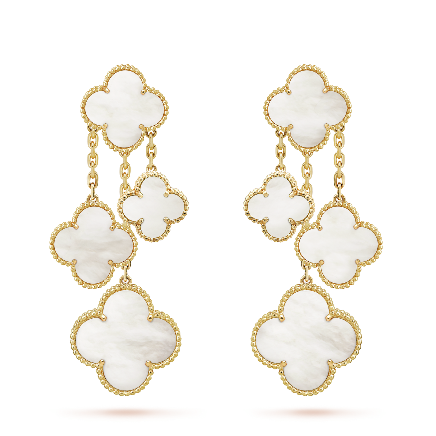 18K Magic Alhambra Four Motifs Earrings