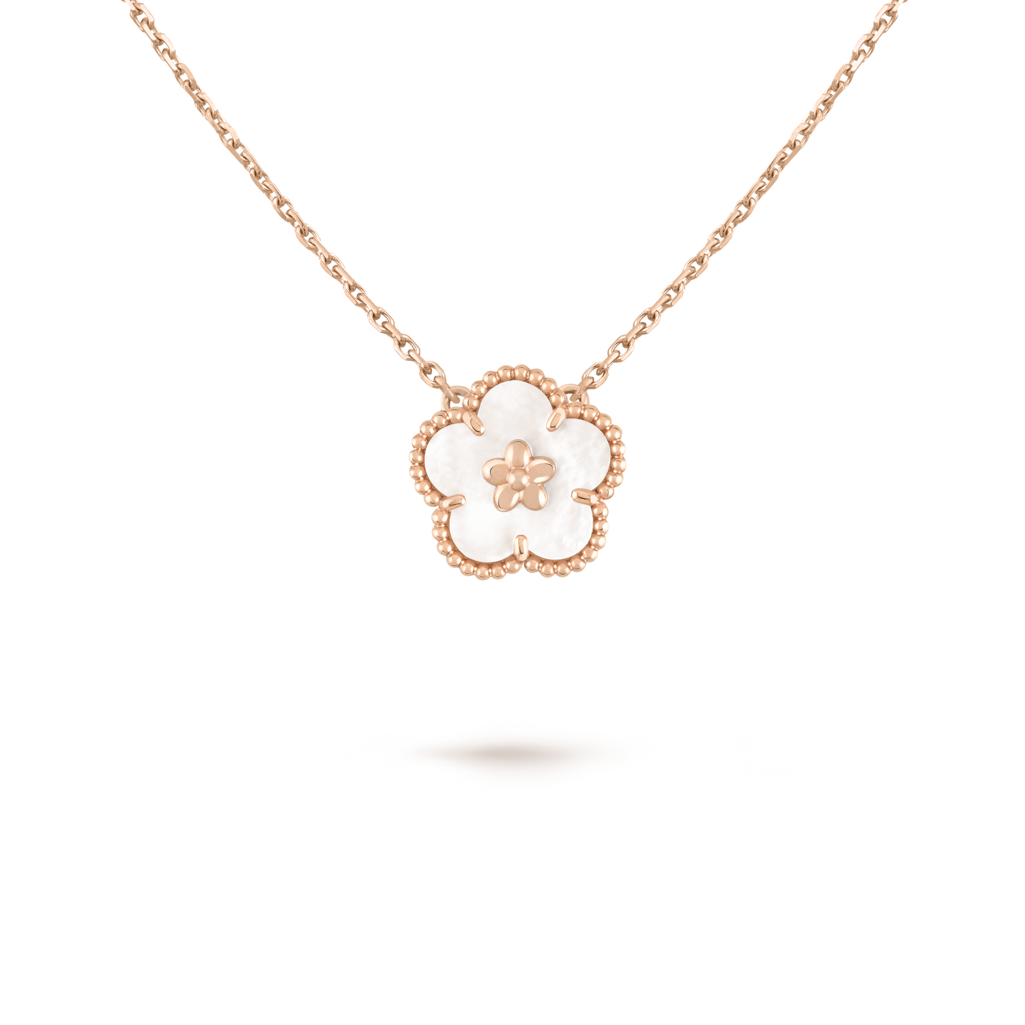18K Lucky Spring Pendant Clover Necklace