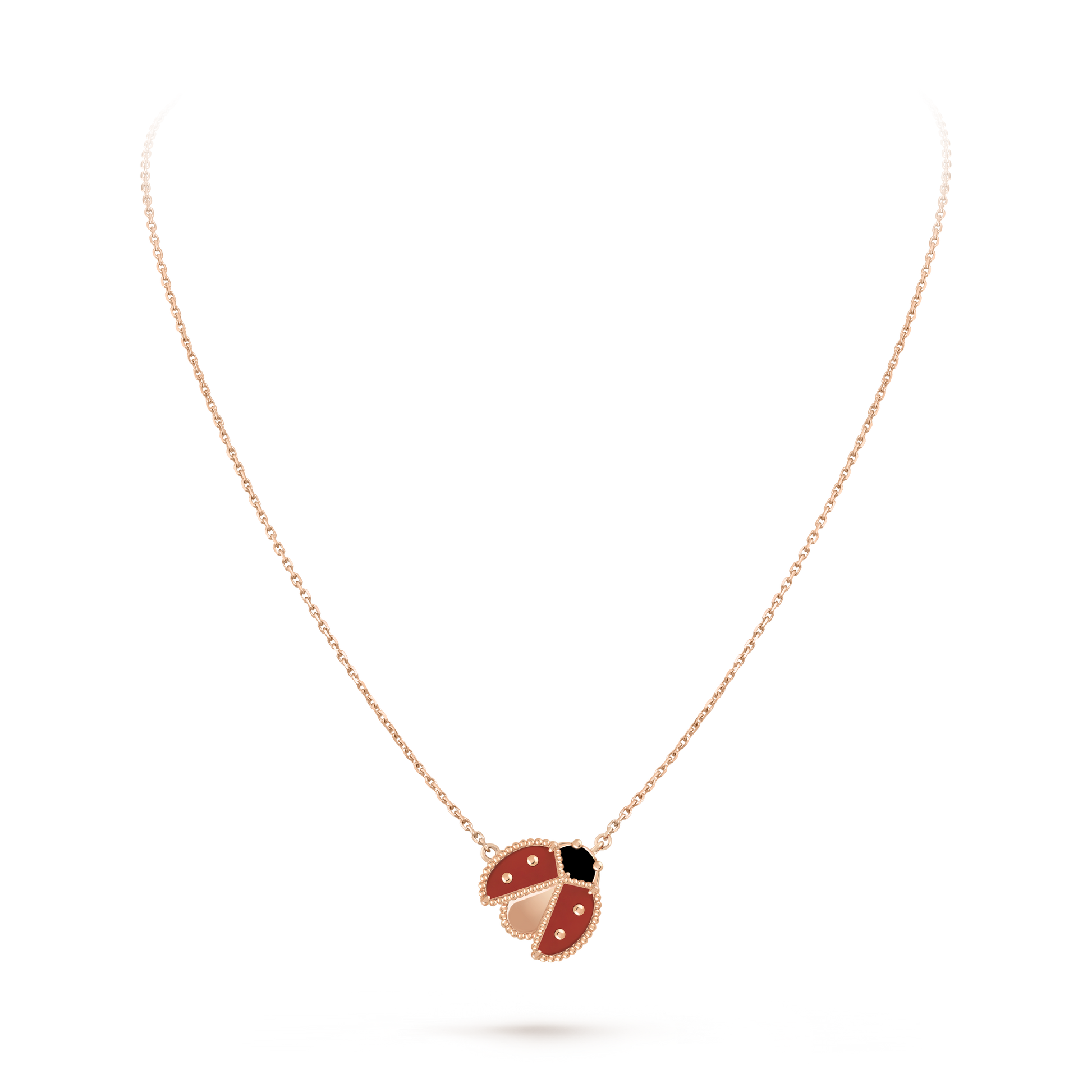 18K Lucky Spring Pendant Necklace