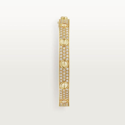 18K Love Pave Diamonds Bracelet