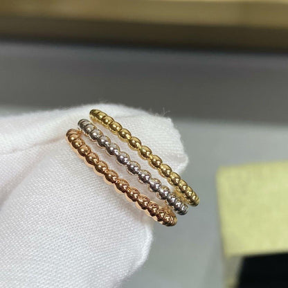 18K Perlée Pearls Of Gold Ring