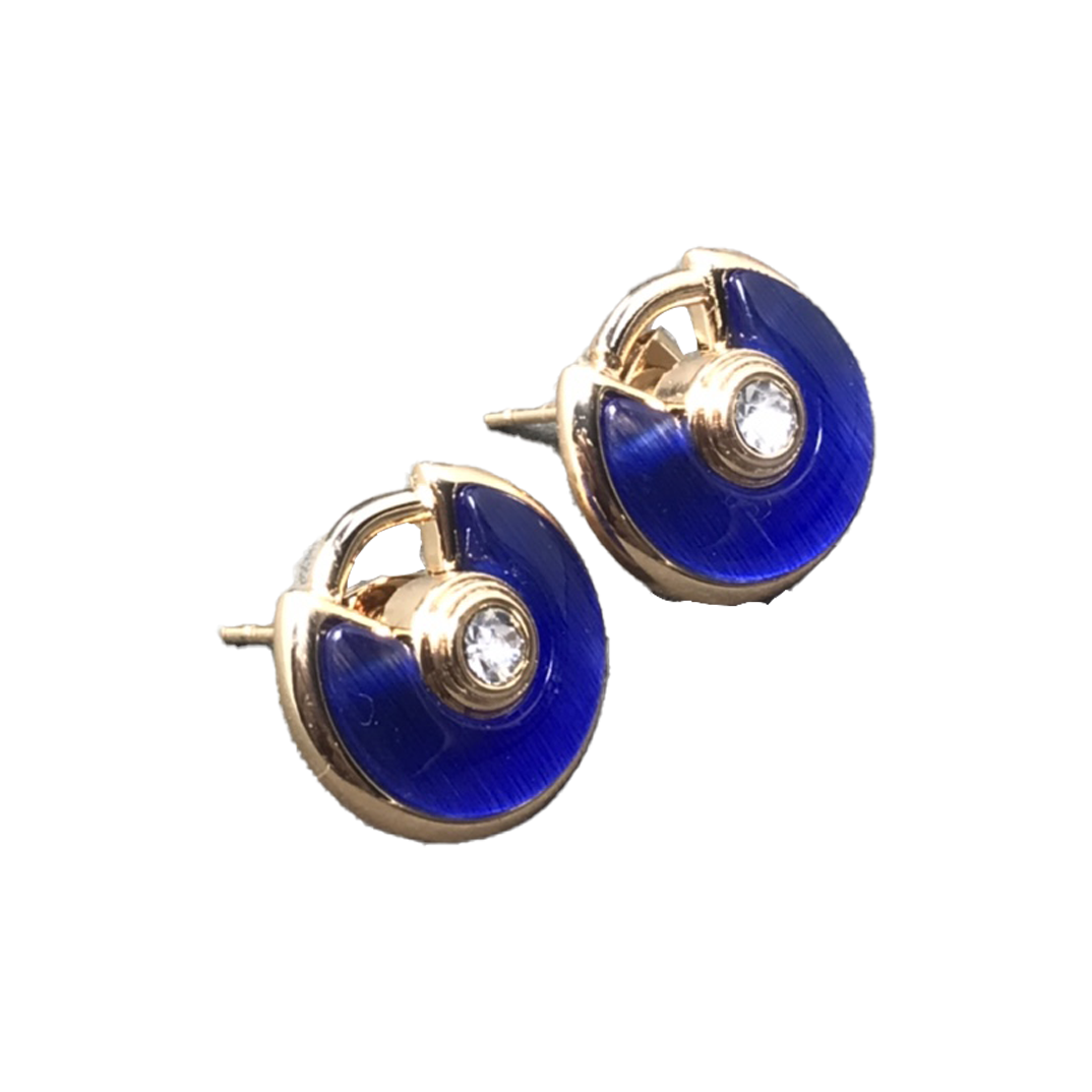 18K Amulette De Earrings